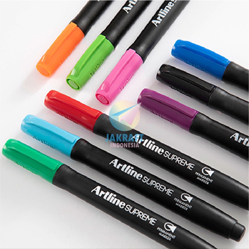 

SPECIAL PROMO 1 Pcs Spidol Permanen Kecil ARTLINE Supreme Permanent Marker EPF7 Anti Air Segala Permukaan