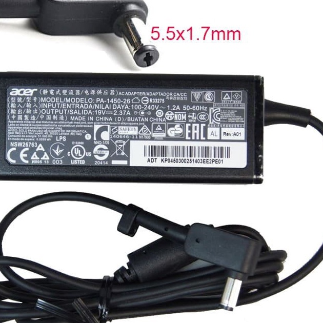 Terbaru Adaptor Charger Laptop Acer Aspire 3 A31111 A31131C64M A31421 A31431 A31432 A31433 A31441 A3