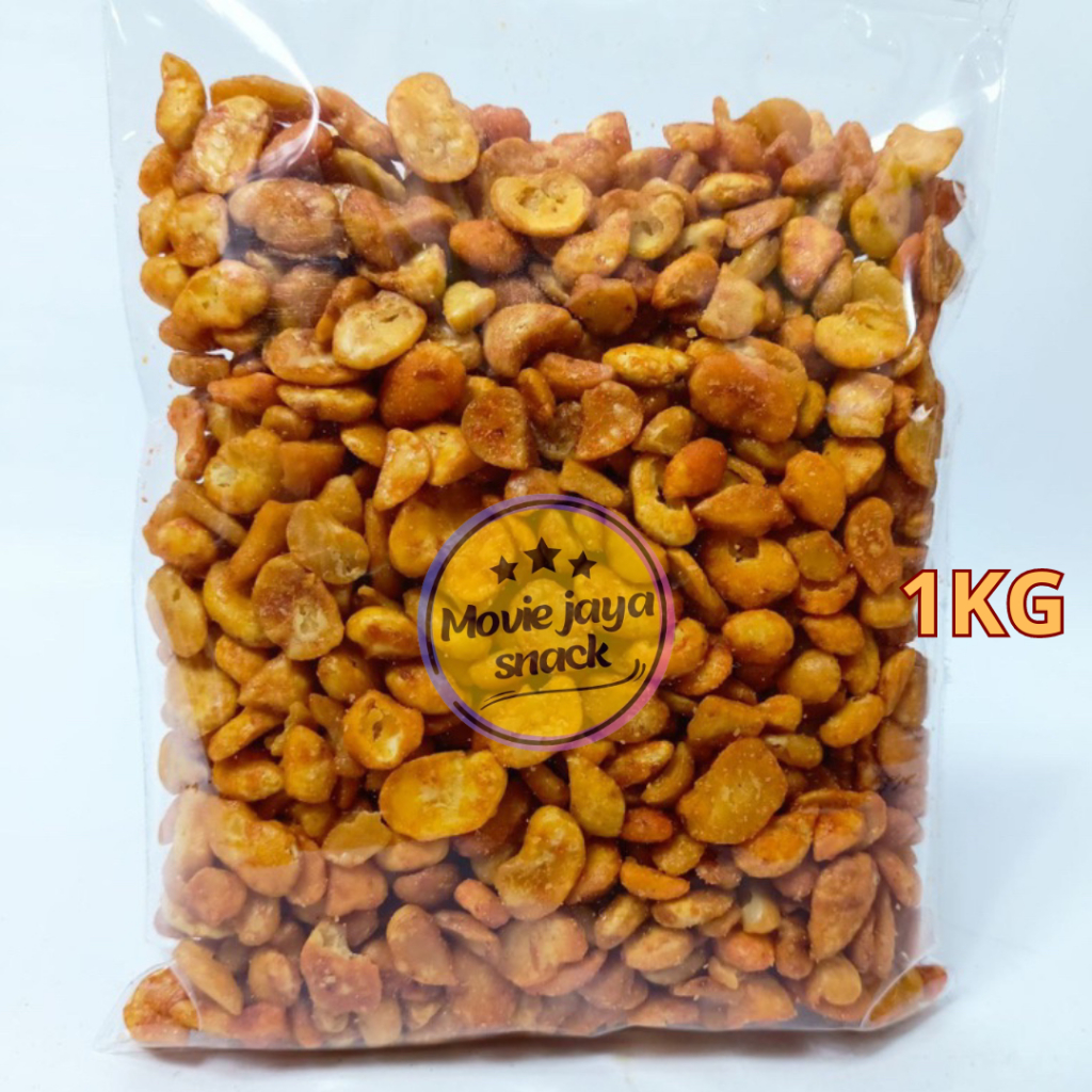 

Kacang Koro Mersi Kupas Pedas Balado Gurih Renyah Kemasan 1Kg