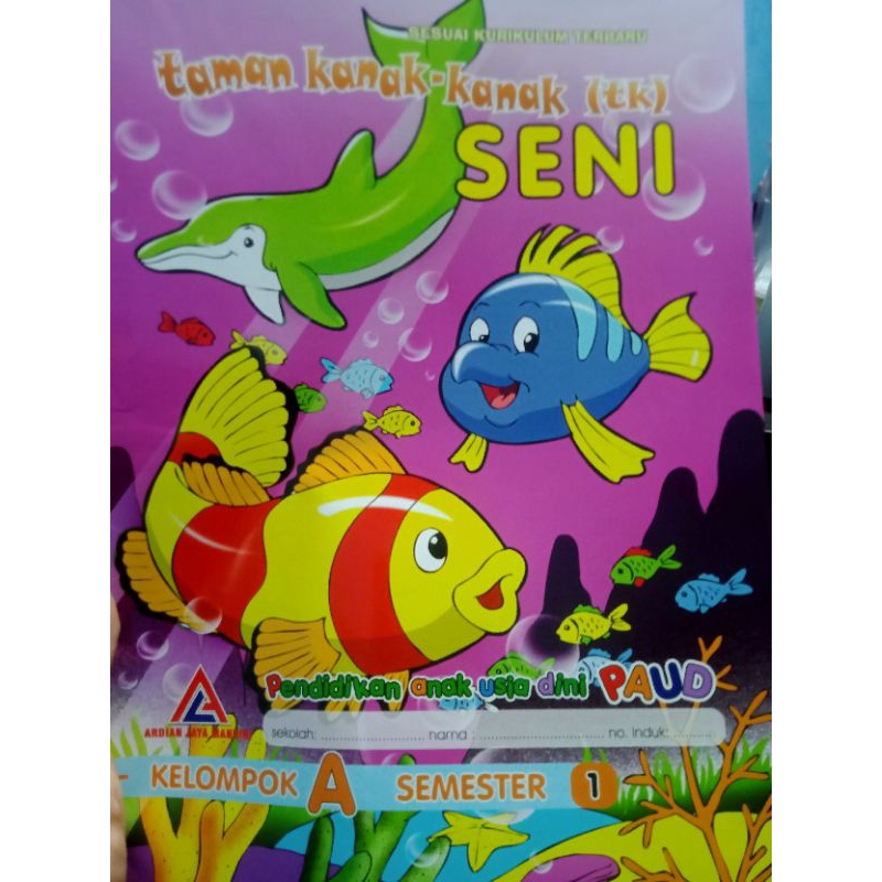 Buku TK A - SENI (Semester 1)(semester 2)