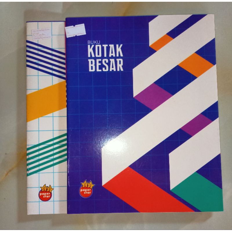 

Buku kotak besar 1pcs paper star