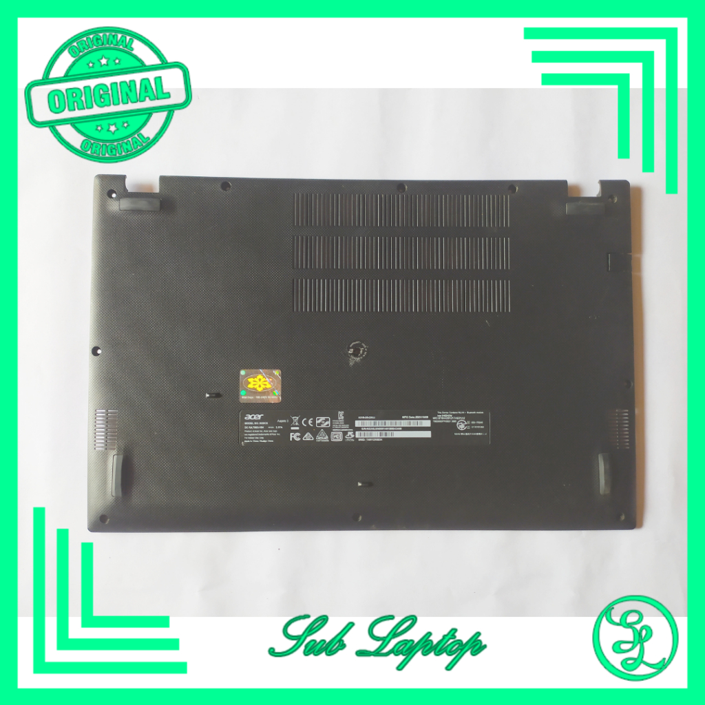 Bottomcase Casing Bawah Acer Aspire 3 A315 Aspire 3 A315-35 A315-58 Mulus Normal Bergaransi