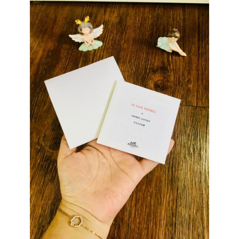 

care card n envelope HERME authentic