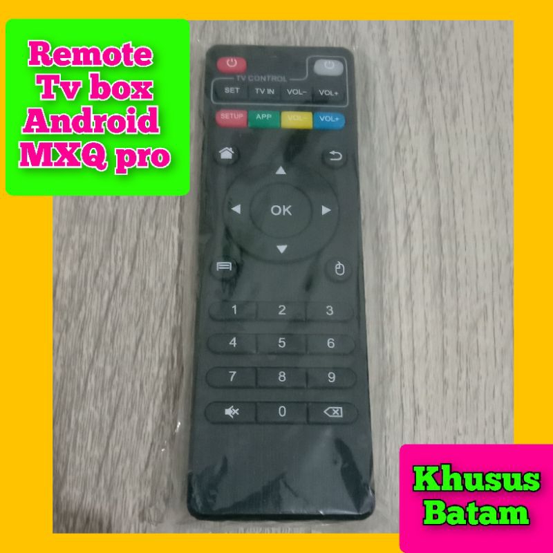Remote tv box Android MXQ pro/remote tv box(KHUSUS BATAM)
