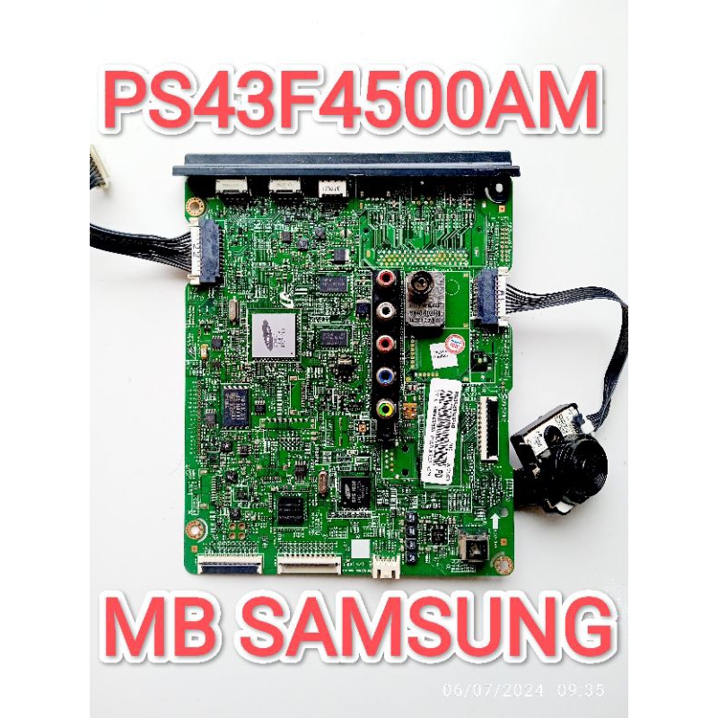 MAINBOARD SAMSUNG PLASMA PS43F4500AM - MESIN SAMSUNG PLASMA PS43F4500AM - MB SAMSUNG PLASMA PS43F450