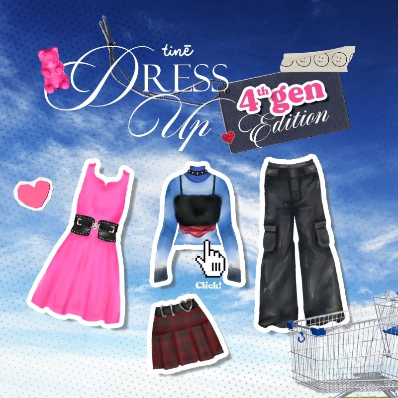 Dress Up Kit Kpop 4th Gen Karina Haerin Wonyoung aespa Ive Newjeans Bepe bongkar pasang bp