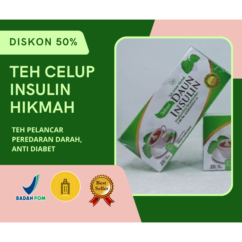 

Teh Celup Daun Insulin Teh Kesehatan Herbal Diabetes / TEH DIABET / TEH HERBAL / Teh celup diabet daun insulin