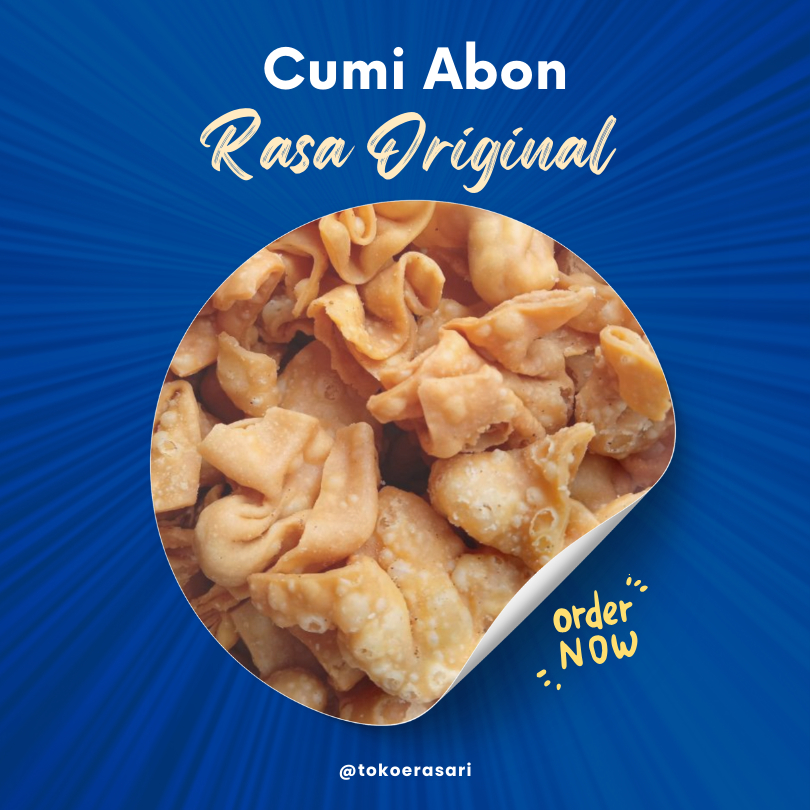 

Pangsit Abon Cumi | Cumi Abon Kulit Pangsit Original