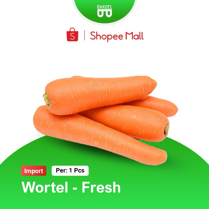 

Wortel Segar (Harga Per Pcs)
