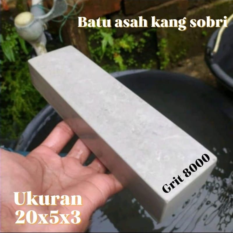 Batu Asahan Pengasah Asah Pisau Stainless Asli Golok Super Tajam Paling Bagus Grit 1000 - 8000