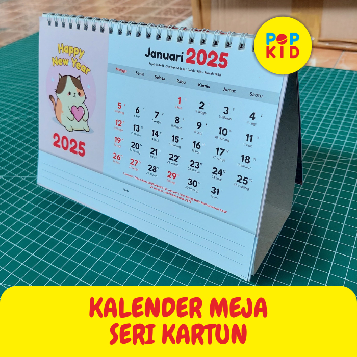 

PROMO KALENDER MEJA 2025 SERI KARTUN - KALENDER DUDUK BEST SELLER