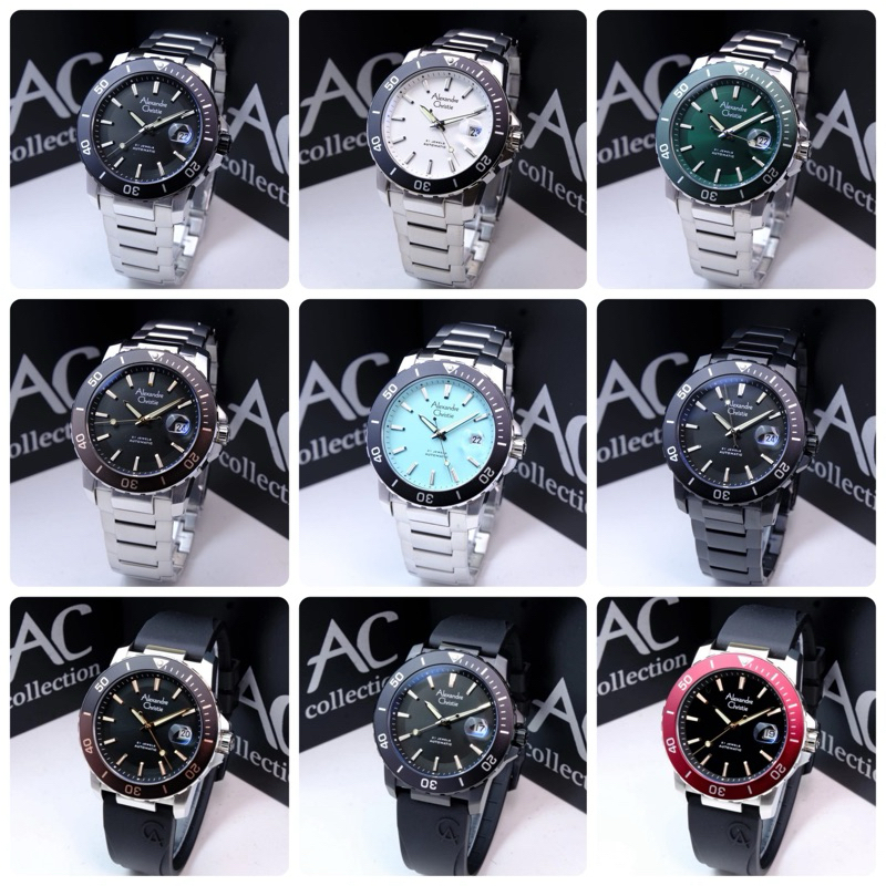 Jam Tangan Pria Alexandre Christie 6141 AUTOMATIC