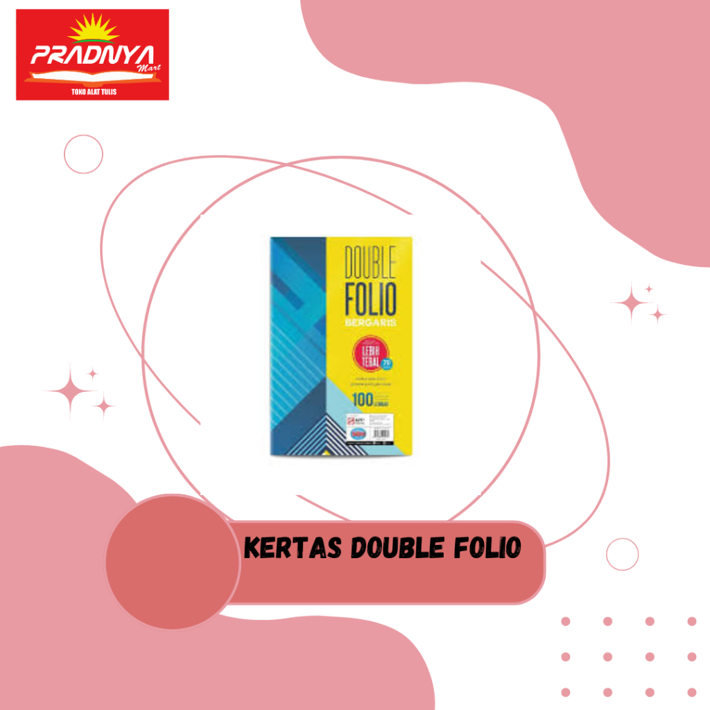 

KERTAS DOUBLE FOLIO 100 HAL