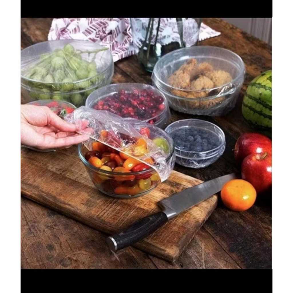 Karet plastik pembungkus makanan(food plastik wrap beli 2 pcs)