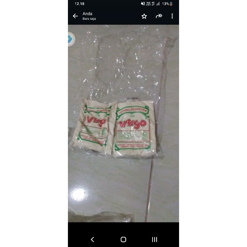 

Tepung Rempeyek Virgo ±20 Gr