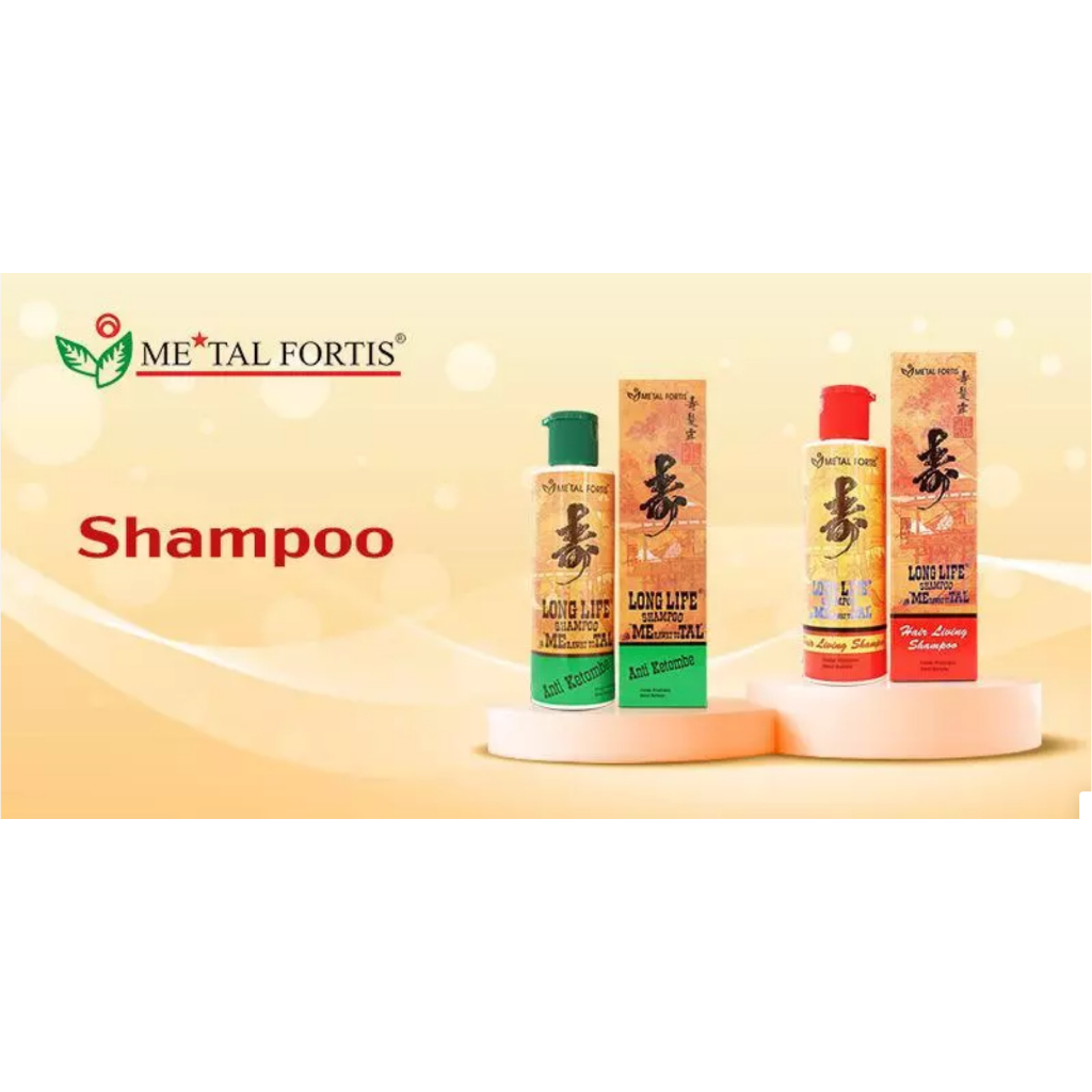 METAL FORTIS - Shampoo Pemanjang Rambut ❤ jselectiv ❤ Sampo METAL - ORI✔️BPOM✔️COD✔️