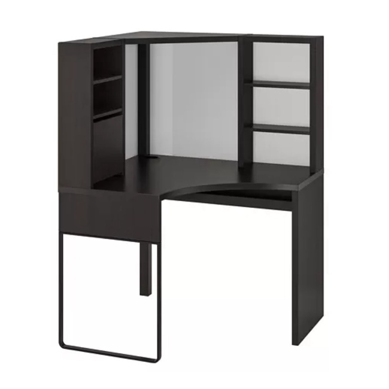 [PRELOVED] Meja Kerja Sudut IKEA Micke Hitam 100x142cm