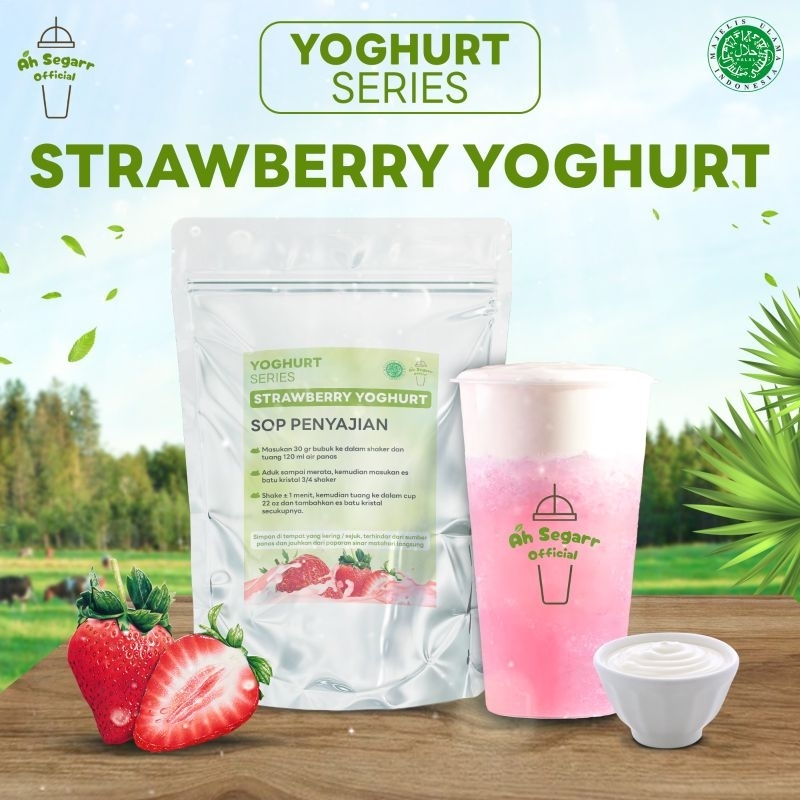 

[Bisa Cod] Strawberry Yogurt// Bubuk Minuman Premium Instan 1Kg