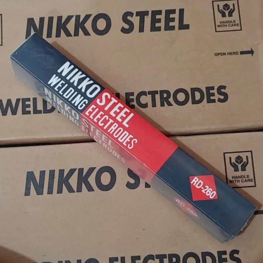Kawat Las NIKKO STEEL RD 260 2,0 x 350mm Per 1 Pack (2kg) RD260/ Kawat Las 2.0 1 dus isi 2 kg/ Elekt
