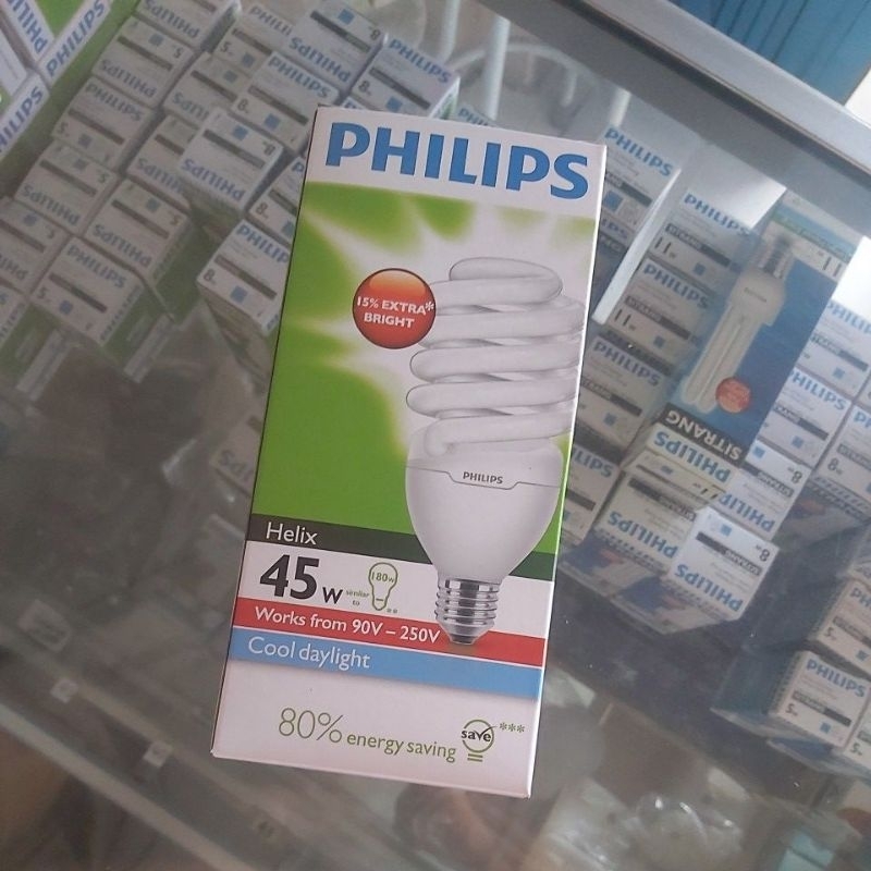 PHILIPS TORNADO 45 WATT LAMPU HEMAT ENERGI 2990 LUMEN