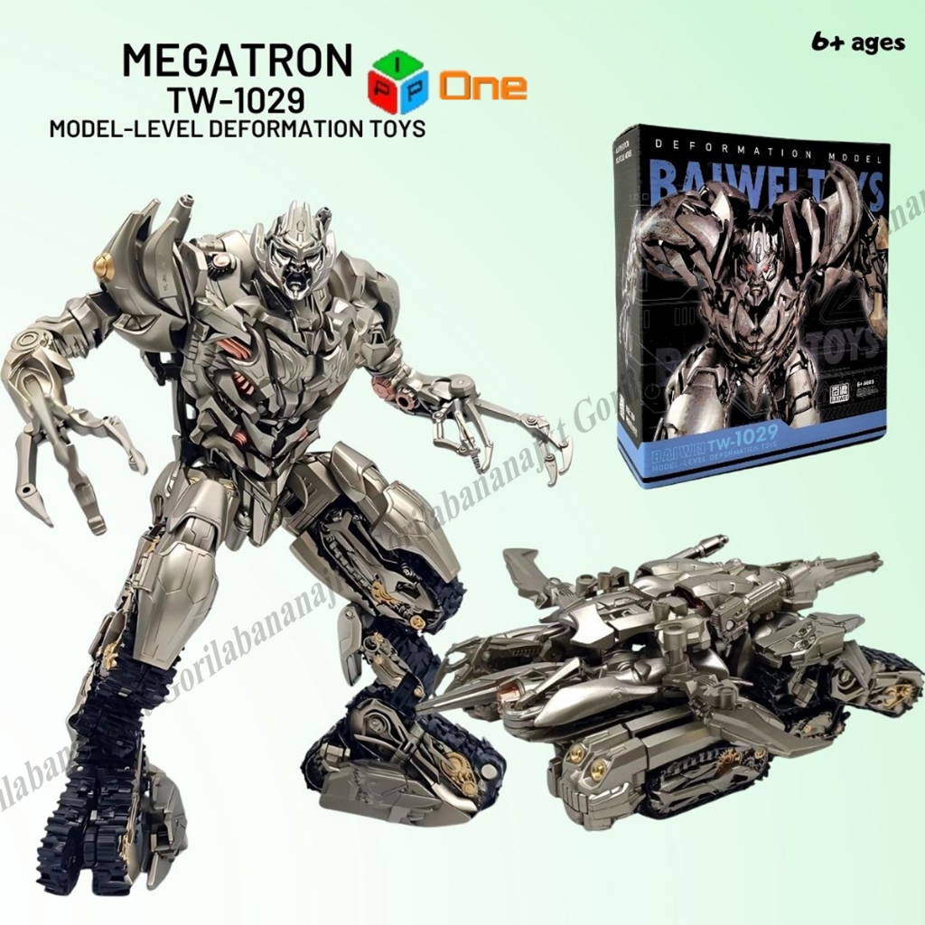 Robot Megatron Baiwei TW 1029 Tank deformation Action figure