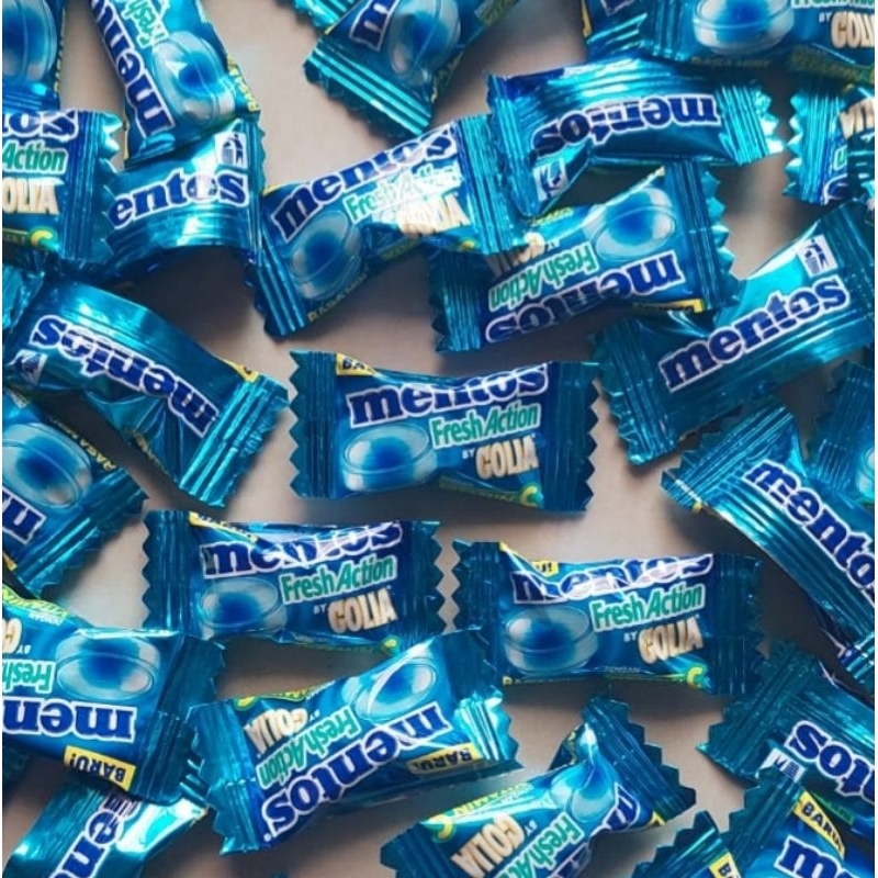 

Mentos Golia perment mint butir 2,5gr dengan vitamin C terlaris