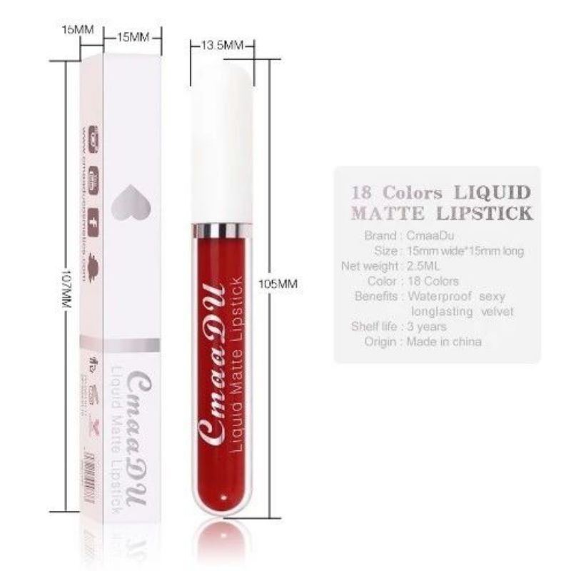 21724 CMAADU LIQUID MATTE LIPSTICK MINI ORIGINAL