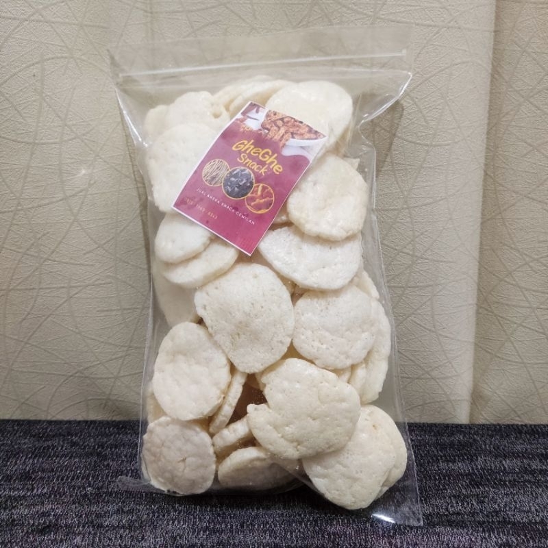 

KERUPUK KEMPLANG TENGGIRI 150 GR | SNACK CAMILAN KERIPIK ECERAN