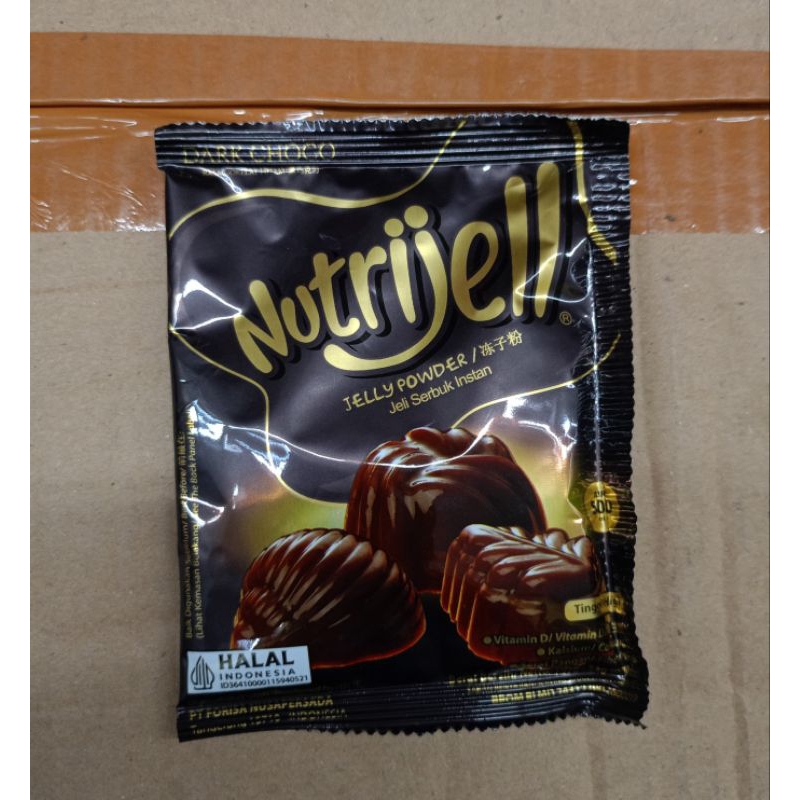 

NutriJell Puding Dark Choco 24gr