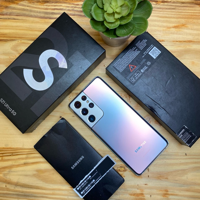 second Samsung S21 Ultra 512Gb resmi SEIN