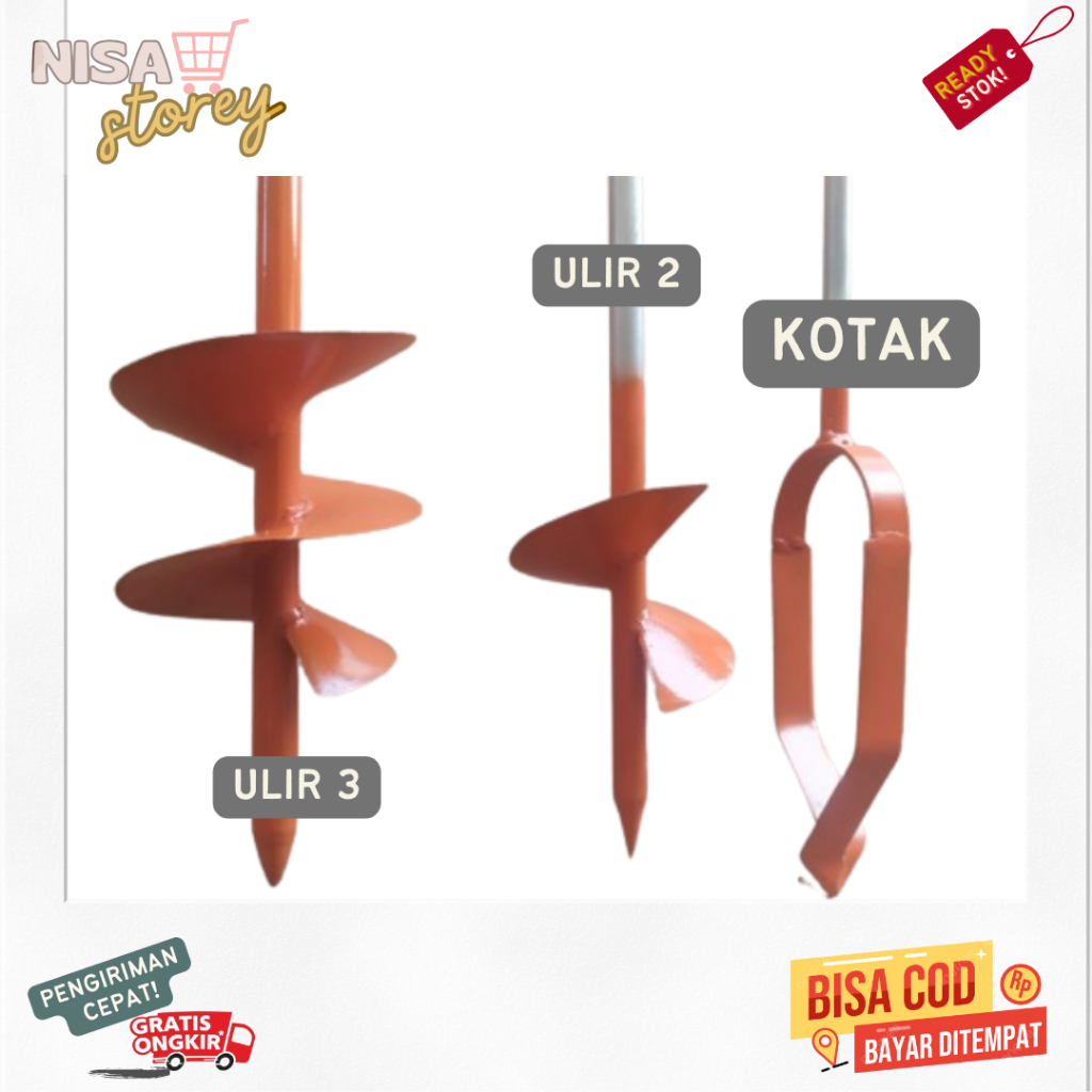 TERMURAH BOR BIOPORI BOR TANGAN BIOPORI PEMBUAT LUBANG BIOPORI ALAT BIOPORI