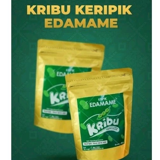 

Kribu Keripik Edamame snack terbuat dari kacang kedelai snack sehat makanan ringan kekinian yang sehat cemilan super enak sehat halal UMKM asli Indonesia tresnan approved