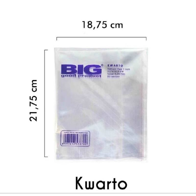 

SAMPUL PLASTIK KWARTO BIG / SAMPUL BUKU PLASTIK / SAMPUL BUKU KWARTO