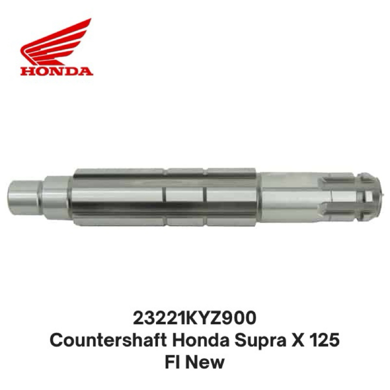 23221KYZ900 Countershaft Honda Supra X 125 FI New