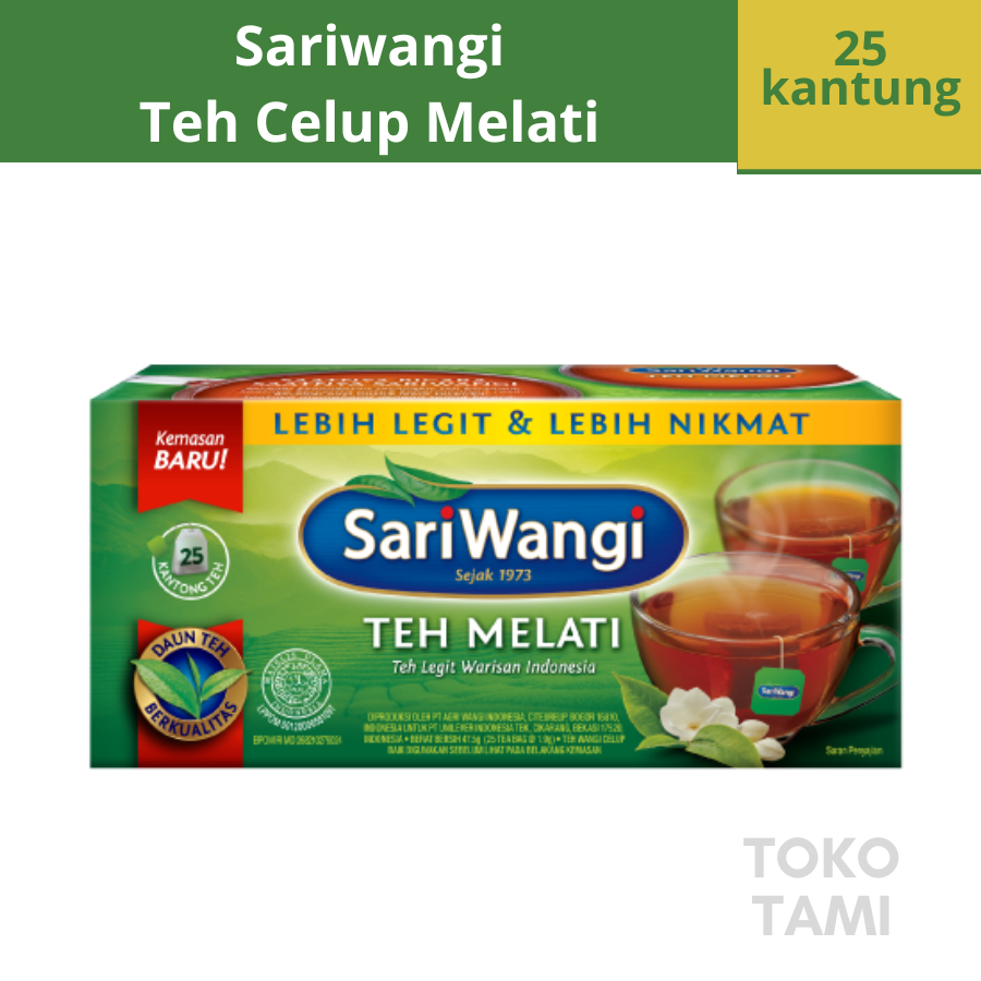 

Sariwangi Teh Melati Teh Celup Isi 25 pcs