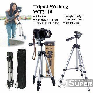TRIPOD 1 METER TRIPOD HP - TRIPOD KAMERA - TRIPOD 1 METER BAHAN ALUMINIUM -DC