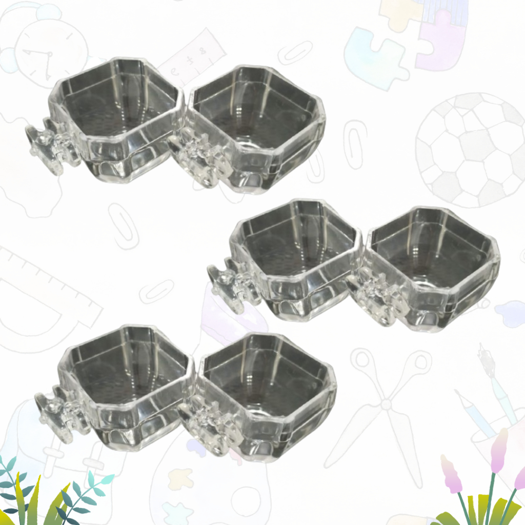 Cepuk Kecil Pakan & Minum Burung [ Pcs ]