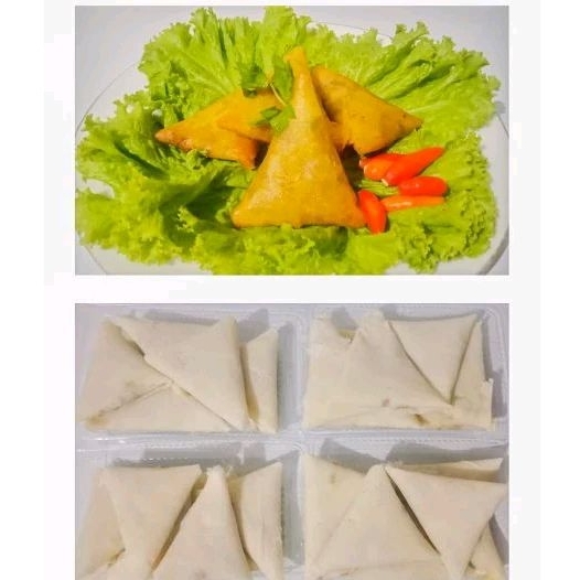 

Samosa kare ayam pedas isi 8 lezat