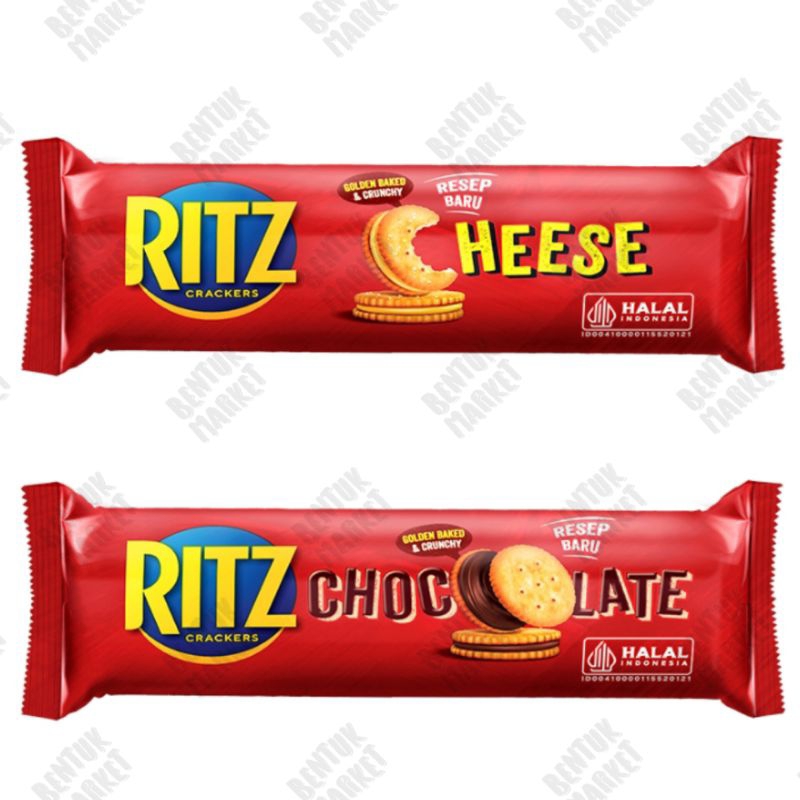 

RITZ CRACKERS Biskuit Sandwich Coklat 91gr / RITZ CRACKERS Biskuit Sandwich Cheese 91gr / Biskuit / Cemilan Instan