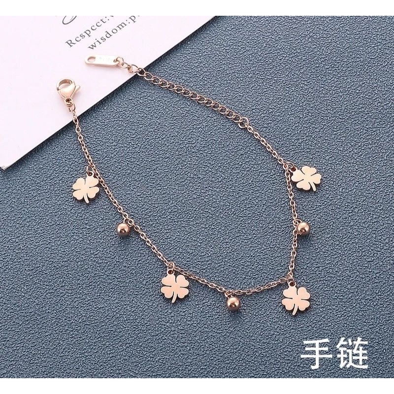 Gelang daisy bola lucu imut titanium