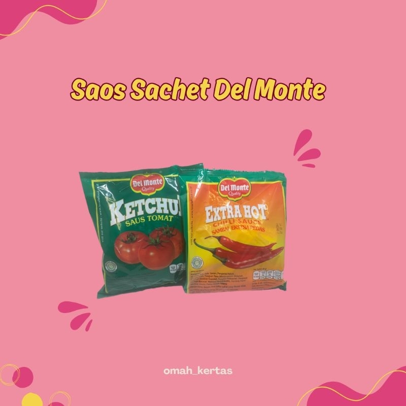 

Saos Sachet Del Monte isi 24pcs