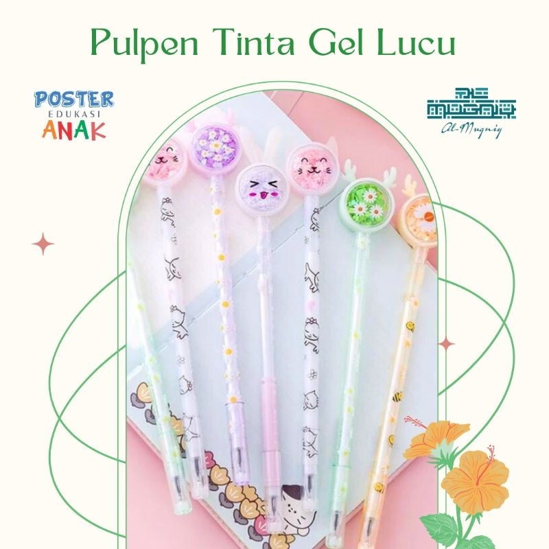 

Pulpen Gel Lucu Payet Bunny | Pulpen Tinta Hitam Lucu Murah