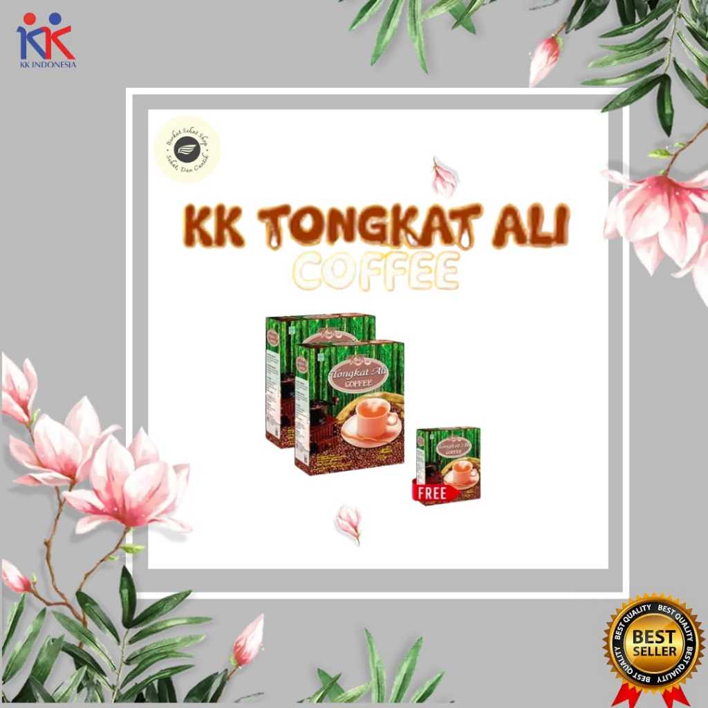 

Kopi Tongkat Ali KK Indonesia, menjaga stamina dan daya tahan tubuh