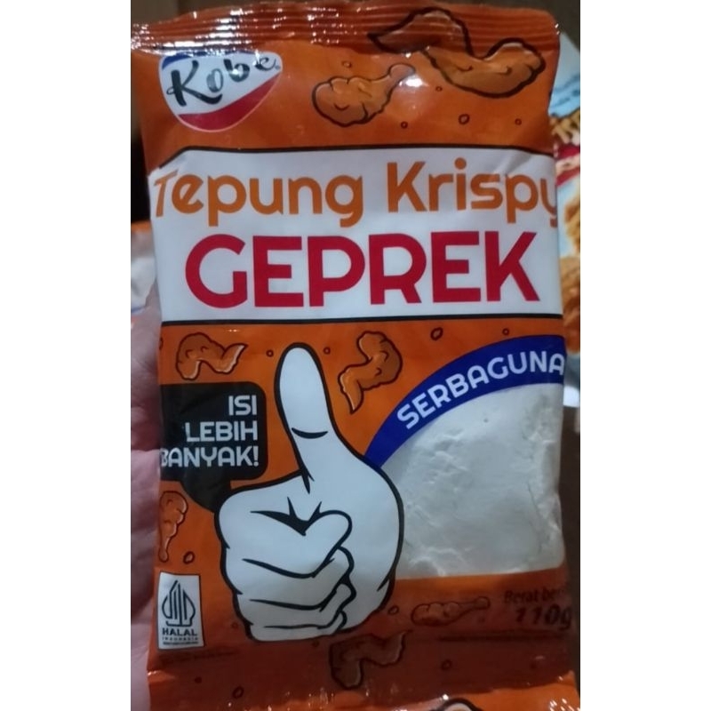 

Kobe Tepung Krispi Geprek 110gr