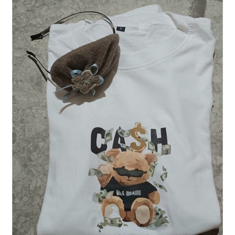Kaos Wanita/Kaos Cantik/Kaos murah/Kaos Premium/Kaos Katun/Atasan wanita/Atasan katun/Kaos putih/Ata
