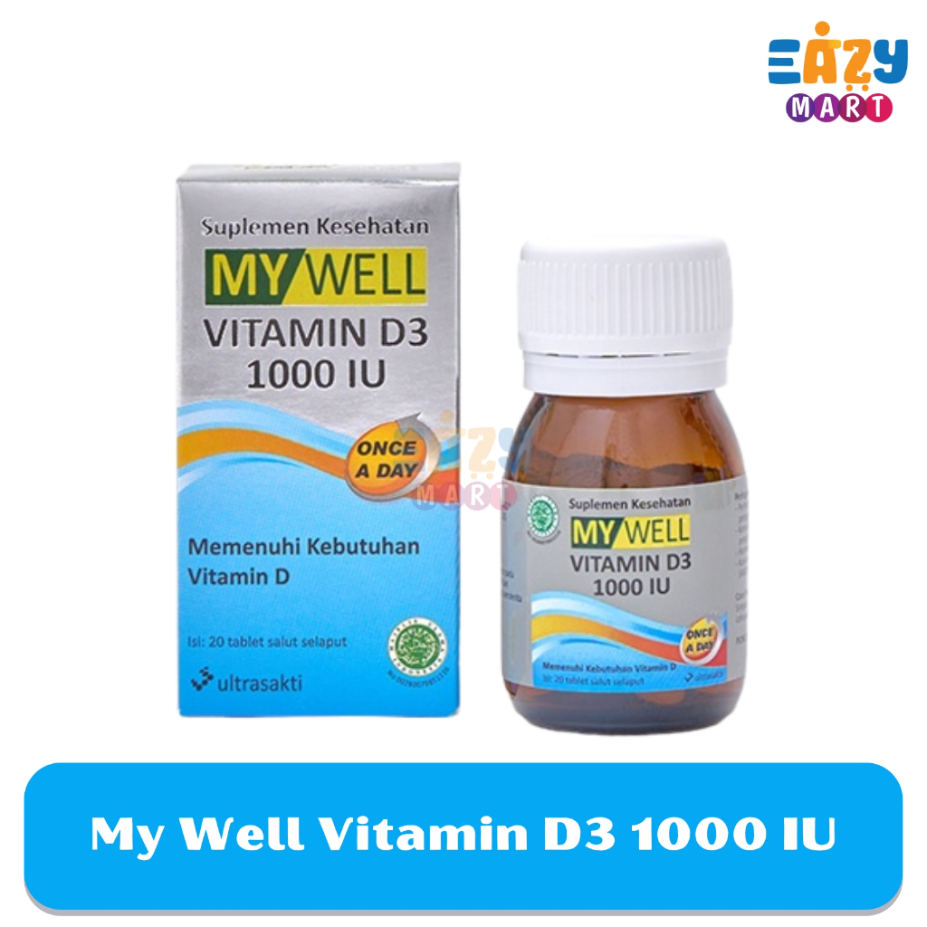 My Well Vitamin D3 1000 IU - Vitamin D