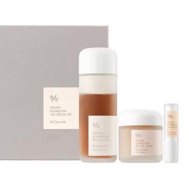 Dr. Ceuracle / SET - Vegan Kombucha Tea Essence 150ml / lip balm