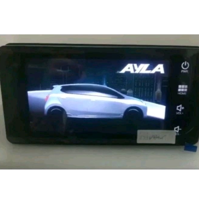 head unit daihatsu ayla original bawaan sudah pnp