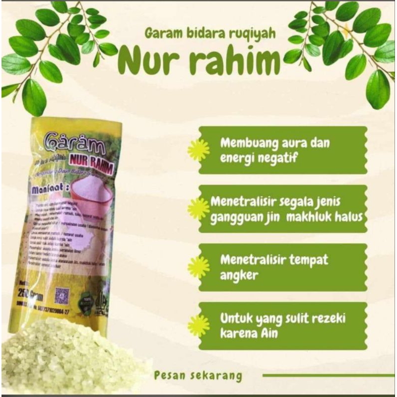 

garam Bidara ruqiah