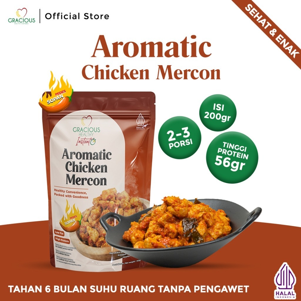 

AROMATIC CHICKEN MERCON SOPAN - Makanan Sehat Instant, Nikmat dan Praktis!